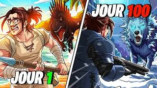 Miniature : J'ai Survécu 100 Jours sur ARK Fjordur (en hardcore)