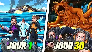Miniature : 1 Mois de Survie avec un DÉBILE sur Subnautica (on est mal barré)