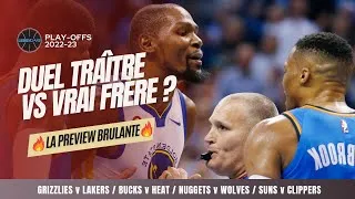 Miniature : NBA - Duel explosif entre KD et Westbrook, Ja Morant est-il armé pour battre les Lakers ? Preview J2