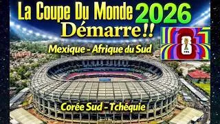 Miniature : Deux Bons Matchs Pour Commencer🔥Mexique 2–0 Afrique Du Sud Corée Du Sud 2-1 Tchéquie #football #2026