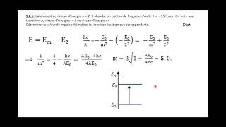 Miniature : CORRIGE DE L'EXERCICE 5 (BAC 2024) EFFET PHOTOELECTRIQUE ET NIVEAU D'ENERGIE AVEC M. NDAO