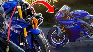Miniature : Rebuilding a destroyed 2020 Yamaha R6