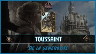 Miniature : [GWENT] TOUSSAINT ! La générosité selon Nilfgaard !
