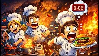 Miniature : On a retourné la CUISINE🤯! (Overcooked)