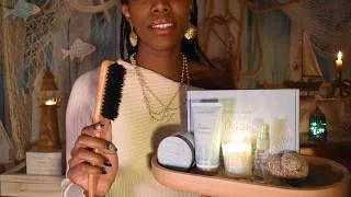 Miniature : ASMR Real Ocean Spa Day 🐚 Hair & Facial Care for Deep Sleep
