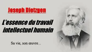 Miniature : Joseph Dietzgen - L'Essence du travail intellectuel humain