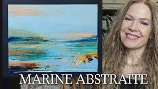Miniature : FACILE: UNE MARINE ABSTRAITE par Nelly LESTRADE 