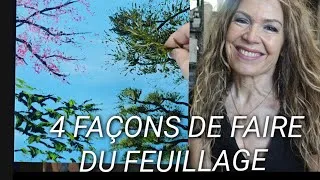 Miniature : 4 FAÇONS DE FAIRE DU FEUILLAGE par Nelly LESTRADE 