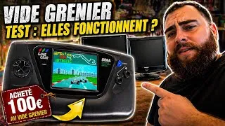 Miniature : VERDICT ?? 100€ LA GAME GEAR ET 2 ÉCRANS PLATS EN VIDE GRENIER ! 