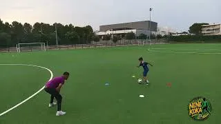 Miniature : ENTRAINEMENT DE FOOTBALL | Echauffement | Exercice | Jeu devant le but