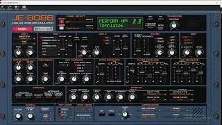 Miniature : JE8086 1/1 emulation of jp8000 by The Usual Suspects.