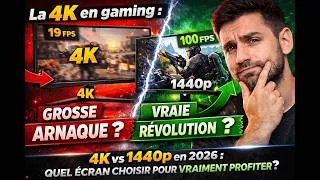 Miniature : 4K vs 1440p en 2026 : quel écran choisir pour vraiment profiter