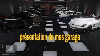 Miniature : Je vous présente mes garage sur GTA v online !!!