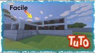 Miniature : TUTO maison de luxe facile minecraft !!!!