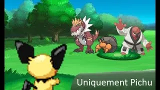 Miniature : POKEMON X et Y mais UNIQUEMENT avec un PICHU