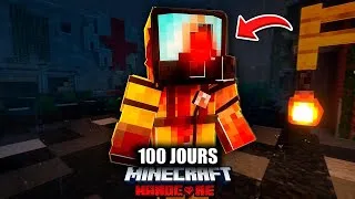 Miniature : J'ai survécu 100 jours dans une apocalypse zombie parasite sur Minecraft Hardcore – Le film