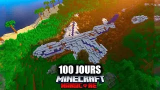 Miniature : J'ai survécu 100 jours après un crash d'avion dans Jurassic Park sur Minecraft – Le film