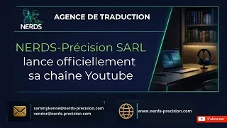 Miniature : L’agence de Traduction NERDS lance sa chaîne Youtube