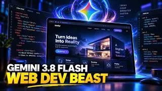 Miniature : Gemini 3.8 Flash for Websites Is INSANE! (GPT-5.6 Got HUMILIATED)