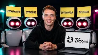 Miniature : Bloome : J’ai testé une vraie équipe d’agents IA 🤖🔥