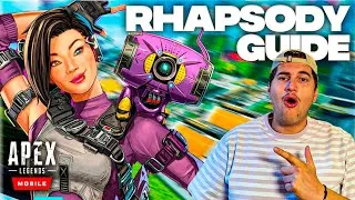Miniature : "RHAPSODY" LE GUIDE ULTIME de la NOUVELLE LEGENDE sur APEX MOBILE ! (Guide complet FR)