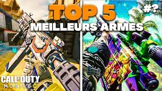 Miniature : TOP 5 DES ARMES DE LA SAISON 6 SUR CALL OF DUTY MOBILE (codm FR)