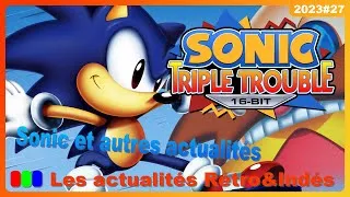 Miniature : Sonic Triple Trouble 16Bits, Neogeo CD, Zelda, Brotato 1.0, Powerwash   - Les actualités Rétro&Indés