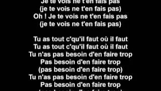 Miniature : paroles "Tout ce qu'il faut" Black M