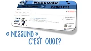 Miniature : NOUVELLE BANDE ANNONCE DE LA CHAÎNE "nessuno"
