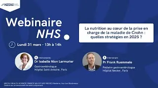 Miniature : Replay Webinaire : La nutrition au cœur de la prise en charge de la maladie de Crohn