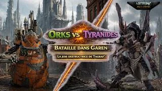 Miniature : Orks vs Tyranides : affrontement du Segmentum Lacrima | Rapport de bataille NetEpic - Warhammer 40K
