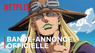 Miniature : STEEL BALL RUN JoJo's Bizarre Adventure 2nd STAGE | Bande-annonce officielle VF | Netflix