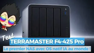 Miniature : Terramaster F4-425 Pro, avec le premier OS natif IA au monde !