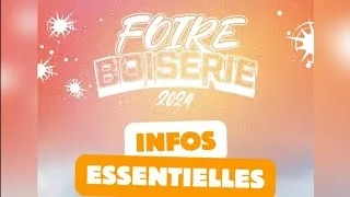 Miniature : LABOISERIE 🔥 INFOS VITALES POUR LA FOIRE BOISERIE ULTIME !! #BOISERIE #LABOISERIE
