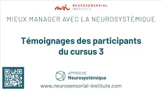 Miniature : Témoignage sur la formation "Mieux manager avec la Neurosystémique" cursus 3