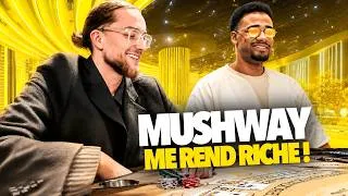 Miniature : MUSHWAY M’A RENDU RICHE ! 🤯🃏 CETTE SESSION BLACKJACK IRL EST INCROYABLE ! 💰🔥
