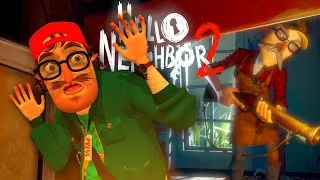 Miniature : JE RENTRE CHEZ LUI, IL ME TIRE DESSUS ! 😨 (Hello Neighbor 2)