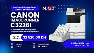 Miniature : NGT : Offre Canon C3226i Copieur multifonction