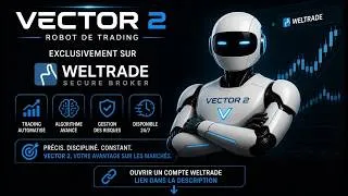 Miniature : "Mon robot de trading VECTOR 2 a fait ÇA en live — capture d'écran complète"