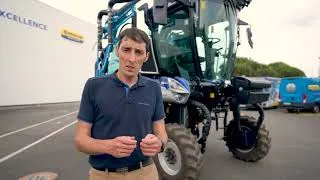Miniature : Système Intelliflow sur Enjambeur New Holland TE6N