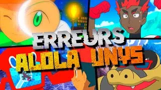 Miniature : Les plus grosses erreurs de l'animé Pokémon - Spécial Unys & Alola ! (Avec des ref incroyables)