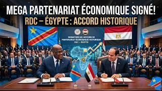 Miniature : RDC – Égypte : Signature de Plusieurs Accords Économiques Stratégiques
