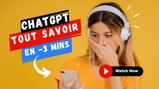 Miniature : ChatGPT, c'est quoi ? Tout savoir sur ChatGPT en moins de 3 minutes !