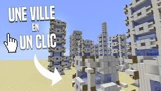 Miniature : UNE VILLE SUR MINECRAFT EN UN CLIC !