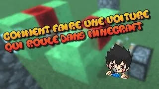 Miniature : [COMMENT FAIRE UNE VOITURE QUI ROULE DANS MINECRAFT SANS MODS]