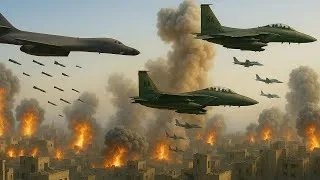 Miniature : 12 chasseurs US frappent d’un coup — Iran surpris