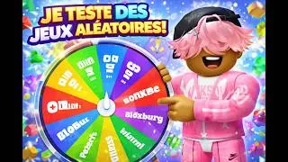 Miniature : La roulette choisit mes jeux sur Roblox… et c’est n’importe quoi ! 😱