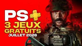 Miniature : PS+ JUILLET 2026 | LES 3 JEUX GRATUITS [PS4 & PS5]