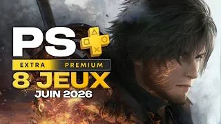 Miniature : PS+ JUIN 2026 | LES 8 JEUX DU PS+ EXTRA & PREMIUM [PS4 & PS5]