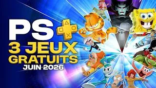 Miniature : PS+ JUIN 2026 | LES 3 JEUX GRATUITS [PS4 & PS5]